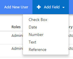 How to Add Field at a User Level