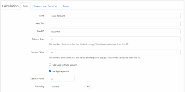 How to Create a Grid with Repeating Rows and Calculation Fields