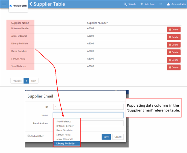 How to Create a Reference Table Linked to another Reference Table