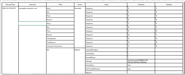 How to Generate the Template Log Report