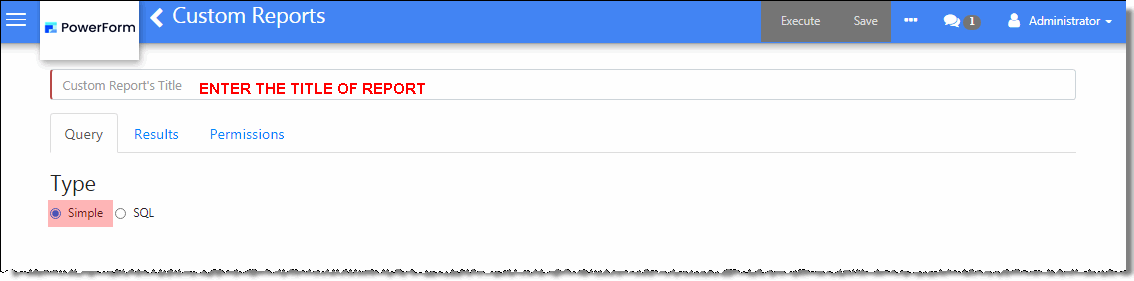 How to Use the Simple Query to Create a Custom Report